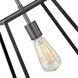 Fulton 1 Light 10 inch Aged Zinc with Antique Nickel Indoor Pendant Ceiling Light, Large