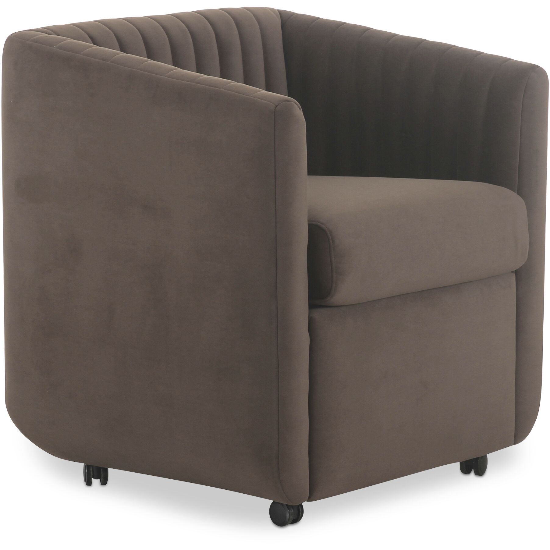 Jane Brown Rolling Dining Chair