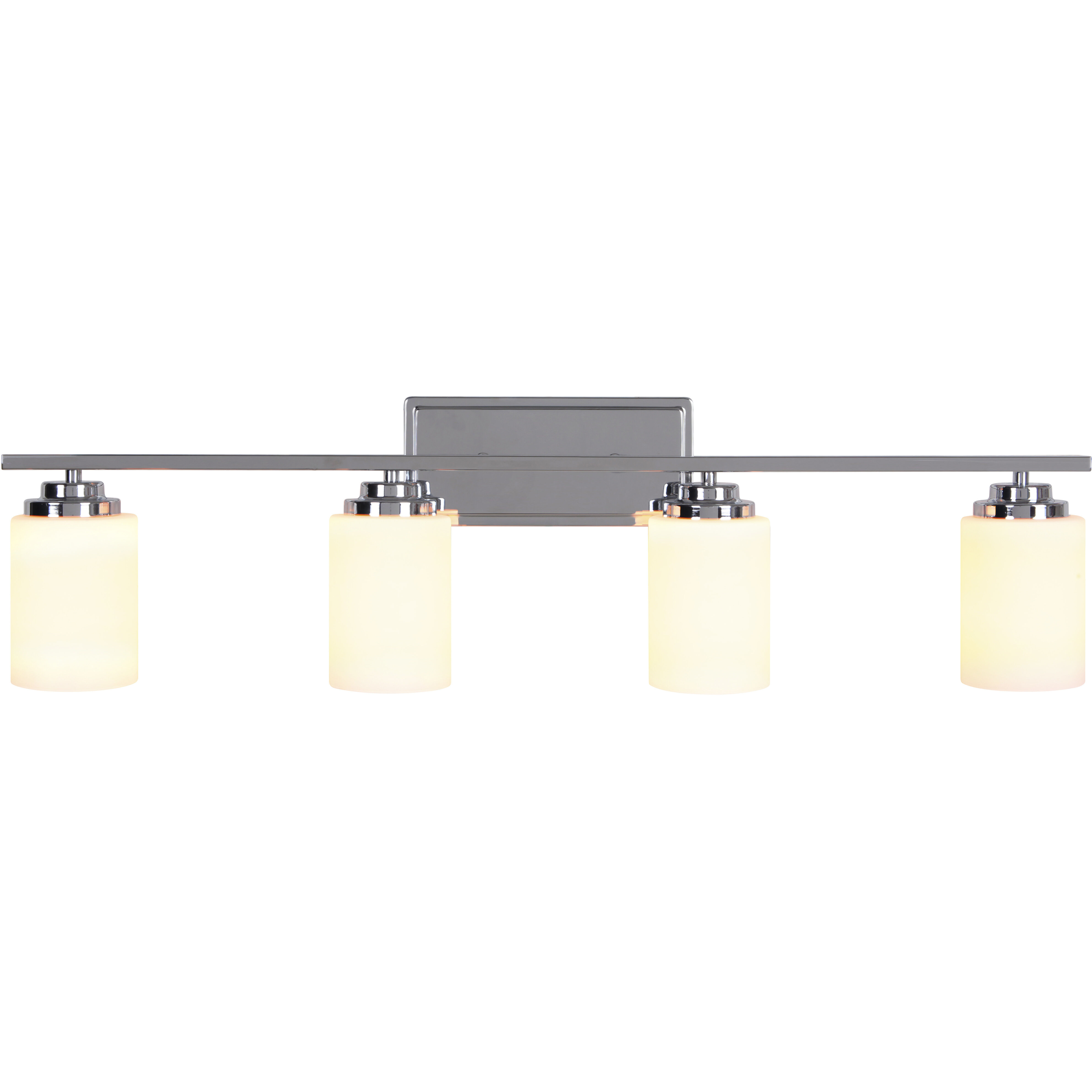 Albany 4 Light 35 inch Chrome Vanity Light Wall Light