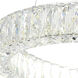 Madeline LED 32 inch Chrome Down Chandelier Ceiling Light