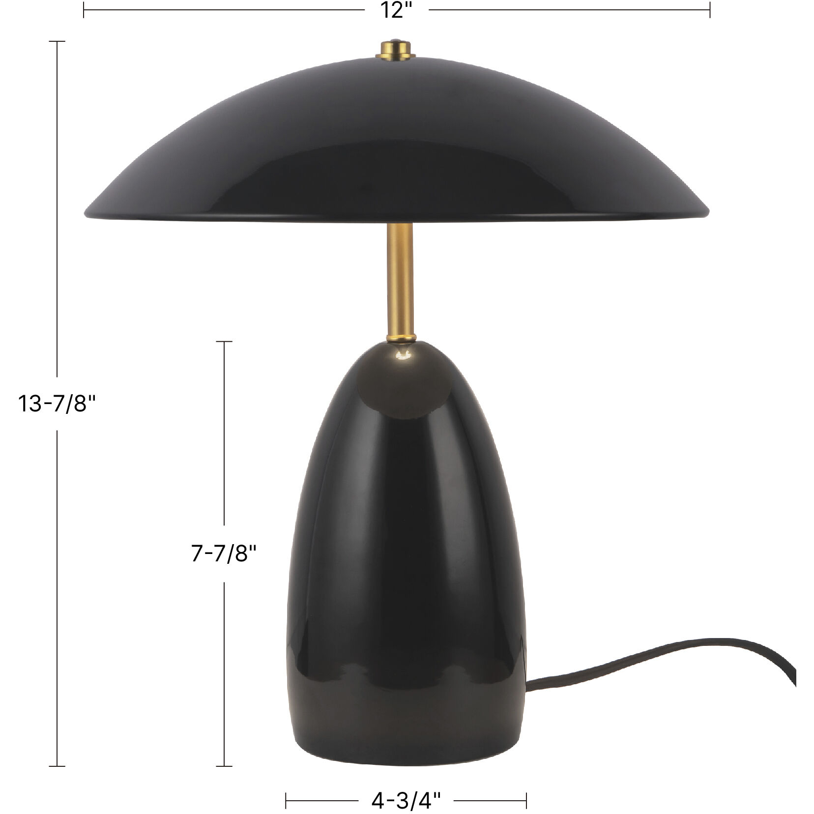 Alora Mood Poppy 13.88 inch 8.00 watt Cerulean Table Lamp Portable Light