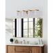 Bedminster 4 Light 30.5 inch Champagne Gold Vanity Light Wall Light