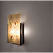 F/N Judy 2 Light 12 inch Bronze ADA Wall Sconce Wall Light in Fuzzy