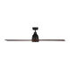 Bryden 60 inch Midnight Black Indoor/Outdoor Smart Ceiling Fan