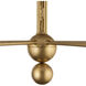 New Traditional 10 Light Spartina Gold Chandelier Ceiling Light