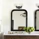 Keating Vanity Wall Light in Antique Black Iron