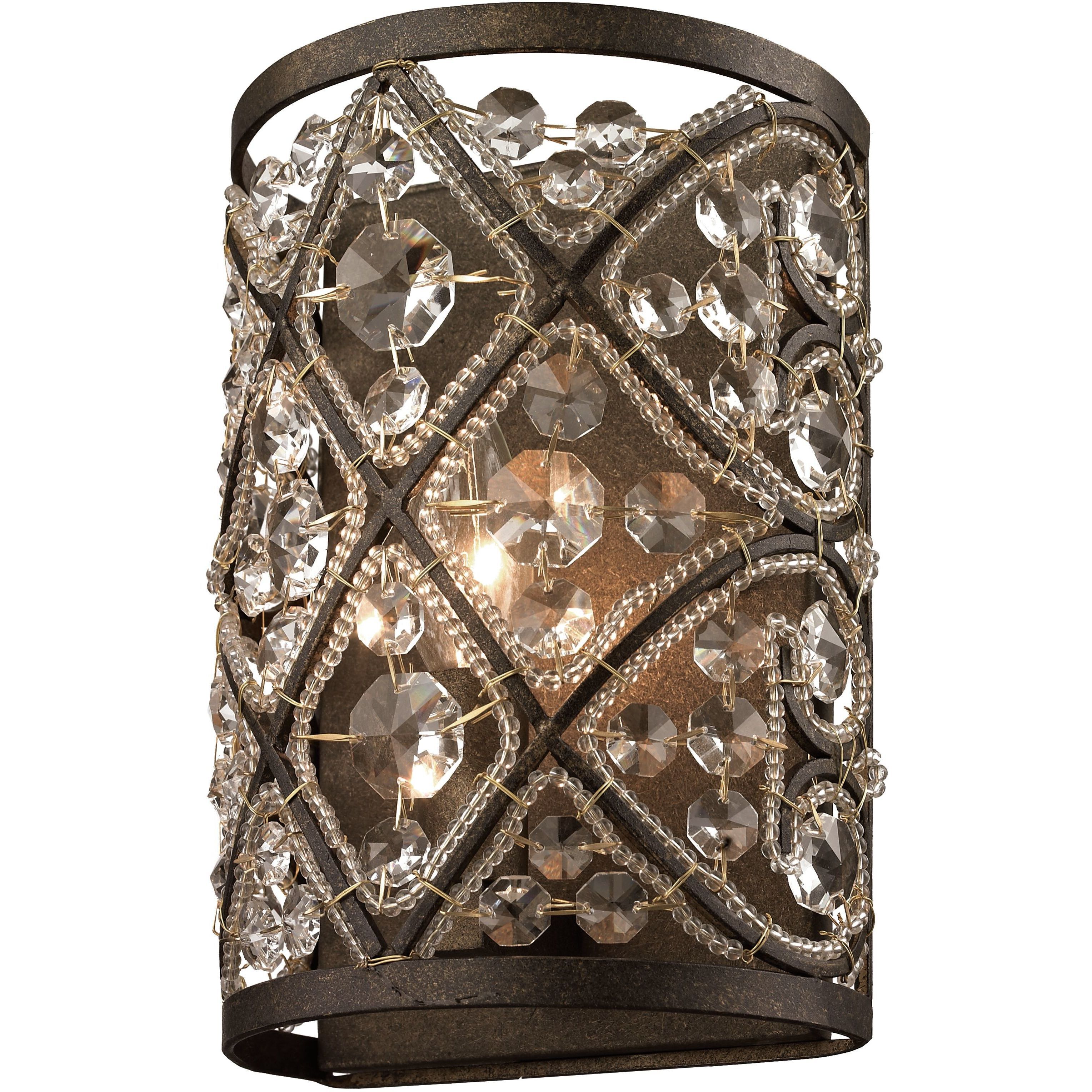 Amherst 1 Light 6 inch Antique Bronze Vanity Light Wall Light