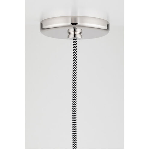 Bryce 1 Light 5 inch Polished Nickel Pendant Ceiling Light