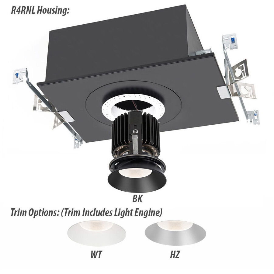 Volta LED White Recessed Lighting in Spot, 90, 2700K