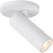 Brentwood LED 4.6 inch Matte White Flush Mount Ceiling Light