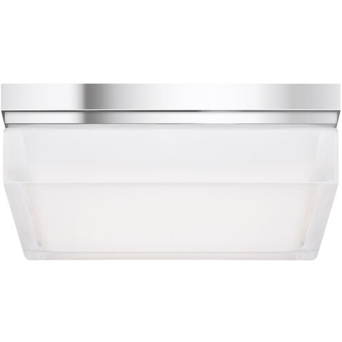 Sean Lavin Boxie LED 9 inch Chrome Flush Mount Ceiling Light, Integrated LED