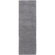 Cambria 96 X 30 inch Medium Gray, Light Gray Rug