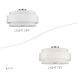 Fontana 5 Light 21 inch Brushed Nickel Semi-Flush Ceiling Light