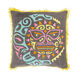 Kiko 22 X 22 inch Aqua/Bright Yellow/Bright Pink/Saffron/Medium Gray Pillow Kit, Square