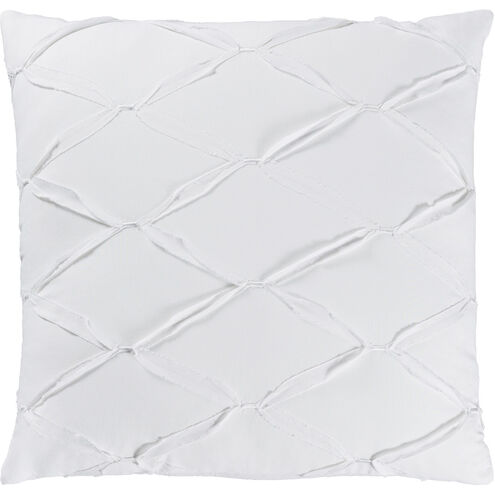 Aiken 26 X 26 inch White Euro Sham