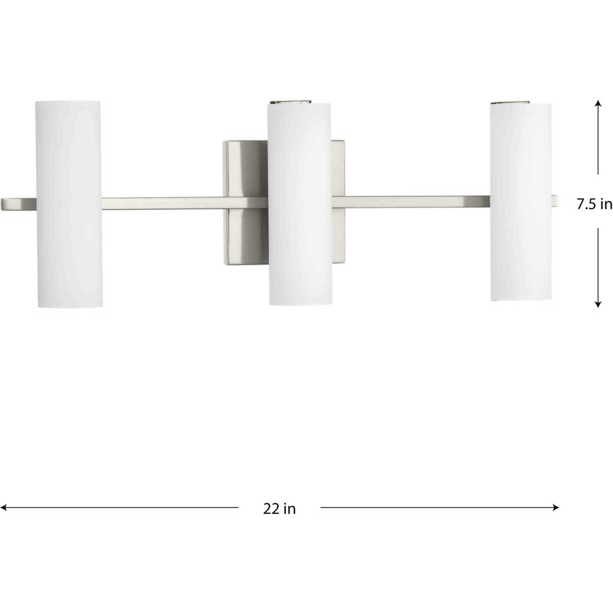 Colonnade LED LED 22 inch Brushed Nickel Bath Vanity Wall Light