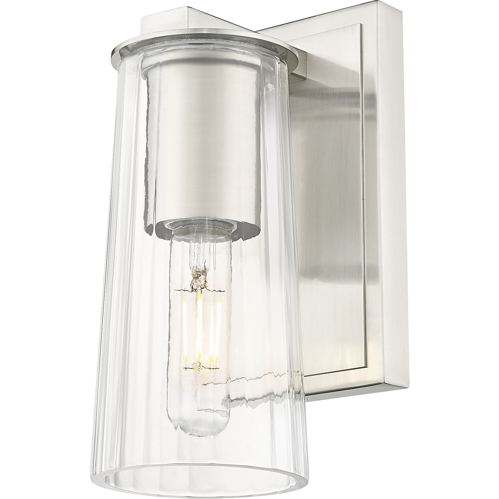 Titus 1 Light 4.5 inch Brushed Nickel Wall Sconce Wall Light