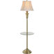Signature 61 inch 150 watt Antique Brass Floor Lamp Portable Light