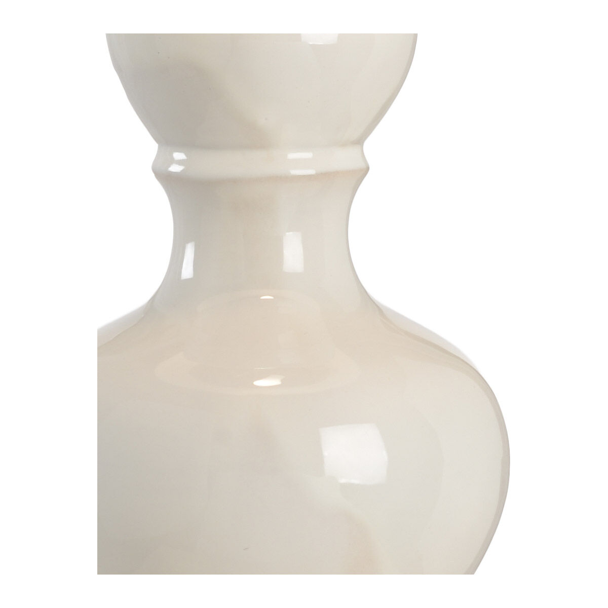 Wildwood 31 inch 60 watt Oyster White Glaze Table Lamp Portable Light