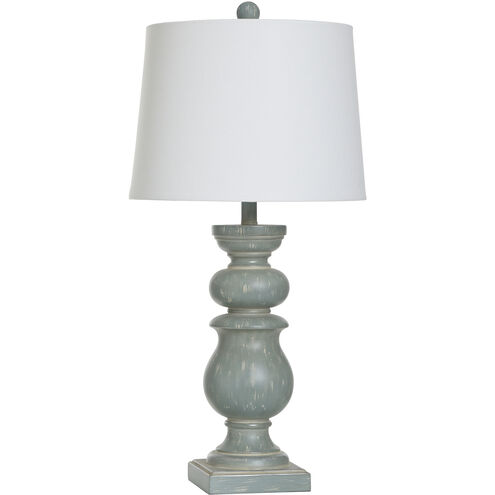 Darcy 30.25 inch 150.00 watt Blue and Green Table Lamp Portable Light
