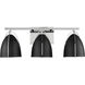 Sean Lavin Norman 3 Light 24.25 inch Chrome Wall Bath Fixture Wall Light