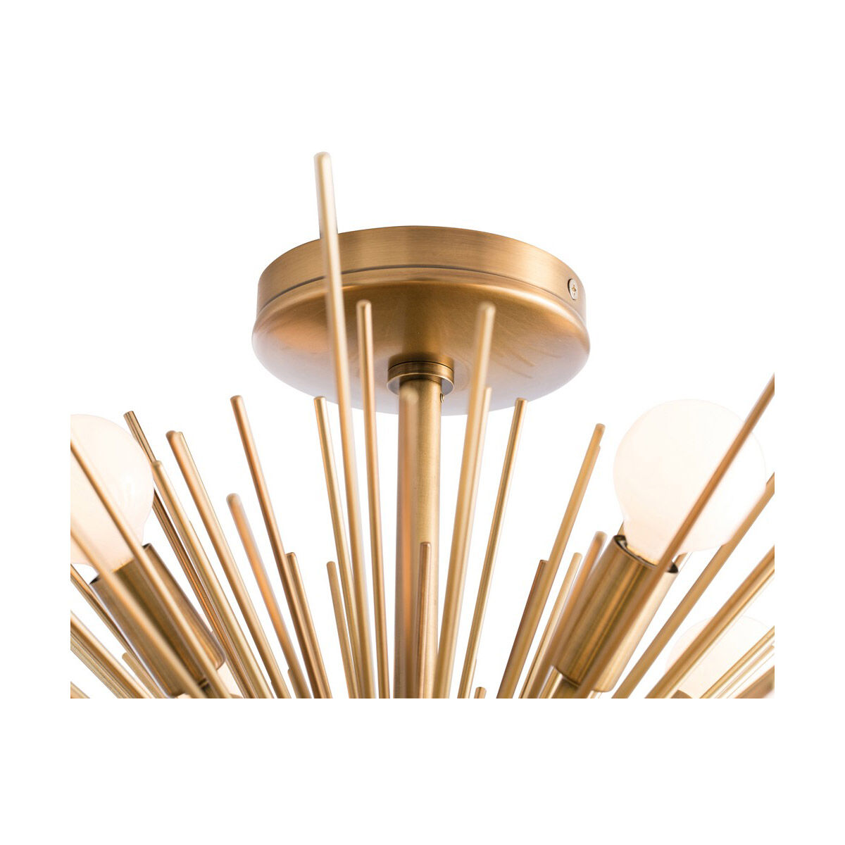 Zanadoo 12 Light 30 inch Antique Brass Chandelier Ceiling Light, Fixed