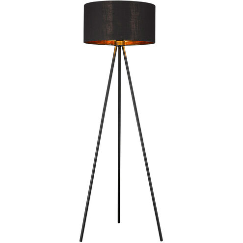Morenci 58 inch 100.00 watt Matte Black Floor Lamp Portable Light