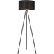 Morenci 58 inch 100.00 watt Matte Black Floor Lamp Portable Light
