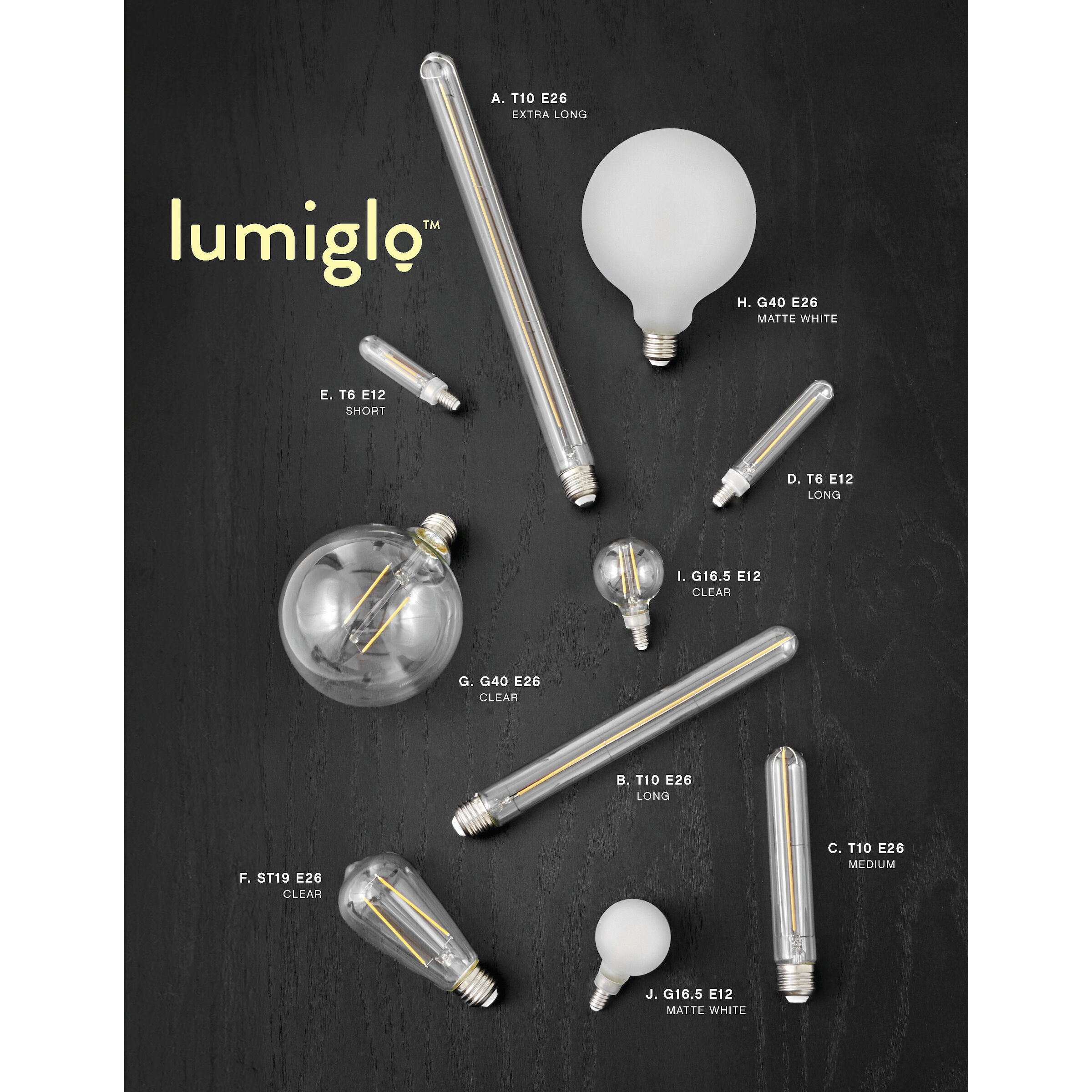 LumiGlo Med. 2 watt 120v 2400 LED Bulb in Clear