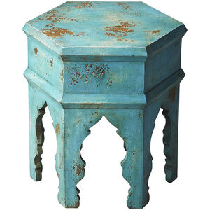 Tangiers Solid Wood 18 X 14 inch Artifacts Accent Table