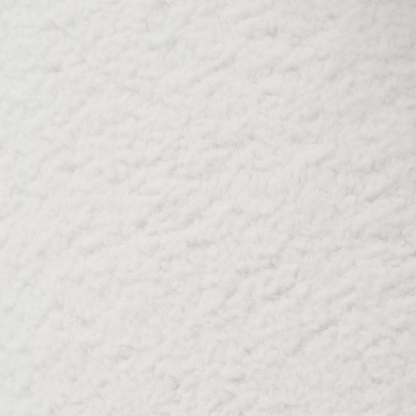 Ingel White Faux Sheepskin and Walnut Wingback Armchair