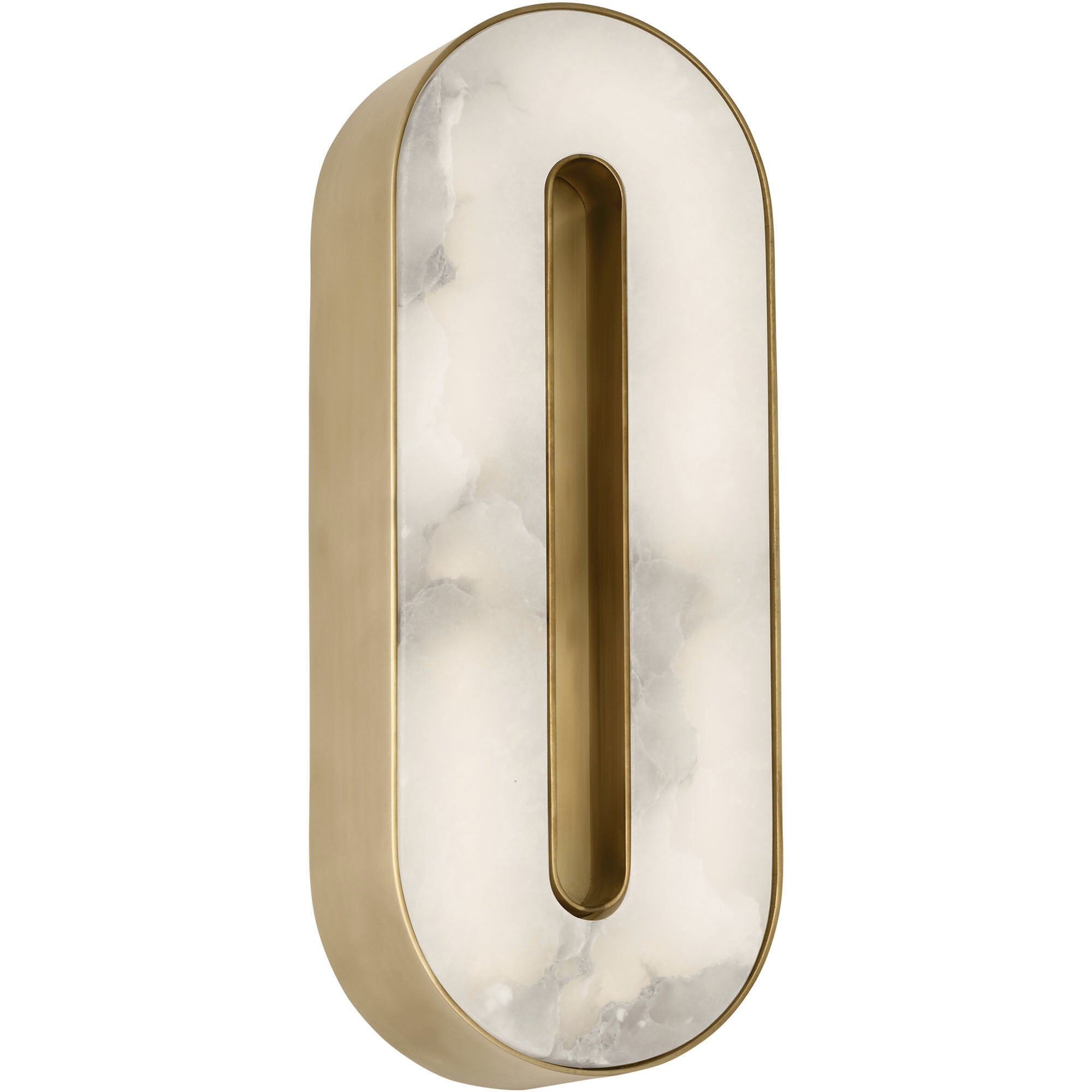 Kelly by Kelly Wearstler Wyllis LED 2.6 inch Hand Rubbed Antique Brass ADA Sconce Wall Light