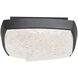Kenji LED 11 inch Black Flush Mount Ceiling Light