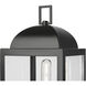 Beaufort 1 Light 21.25 inch Powder Coated Black Outdoor Post Lantern
