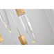 Canada 15 Light 24 inch Gold Chandelier Ceiling Light