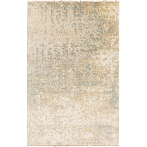 Watercolor 36 X 24 inch Ivory/Light Gray/Khaki Rugs, Wool
