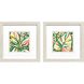 Candy Tropicals Pink and Green and Multi Framed Art