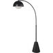 Cooke 65 inch 60.00 watt Matte Black Floor Lamp Portable Light