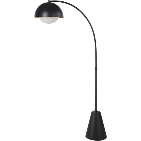 Cooke 65 inch 60 watt Matte Black Floor Lamp Portable Light