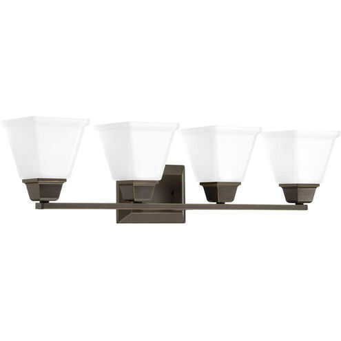 Clifton Heights 4 Light 31.88 inch Antique Bronze Bath Vanity Wall Light