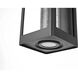 Amaris 1 Light 15 inch Black Outdoor Wall Sconce