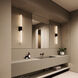 Scepter LED 4.5 inch Black Brass Bath Bar Wall Light