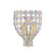 Floral Park 1 Light 7.5 inch Aged Brass Wall Sconce Wall Light
