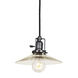 Union Square 1 Light 8 inch Gun Metal Pendant Ceiling Light