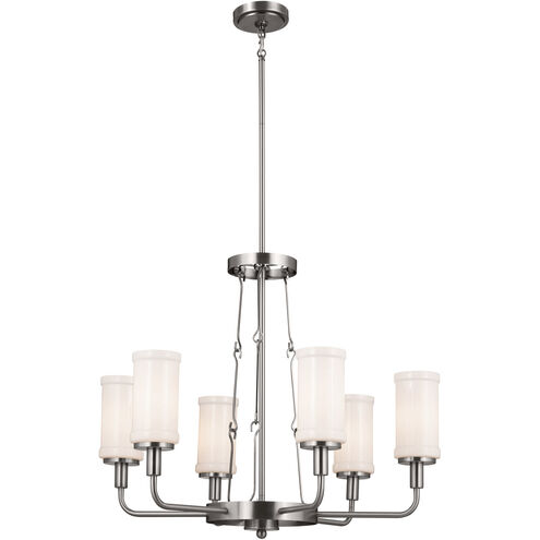 Homestead Vetivene 6 Light 29 inch Classic Pewter Chandelier Ceiling Light, Vetivene