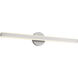 Drew & Jonathan Colt 1 Light 30 inch Brushed Nickel Bath Vanity Wall Light