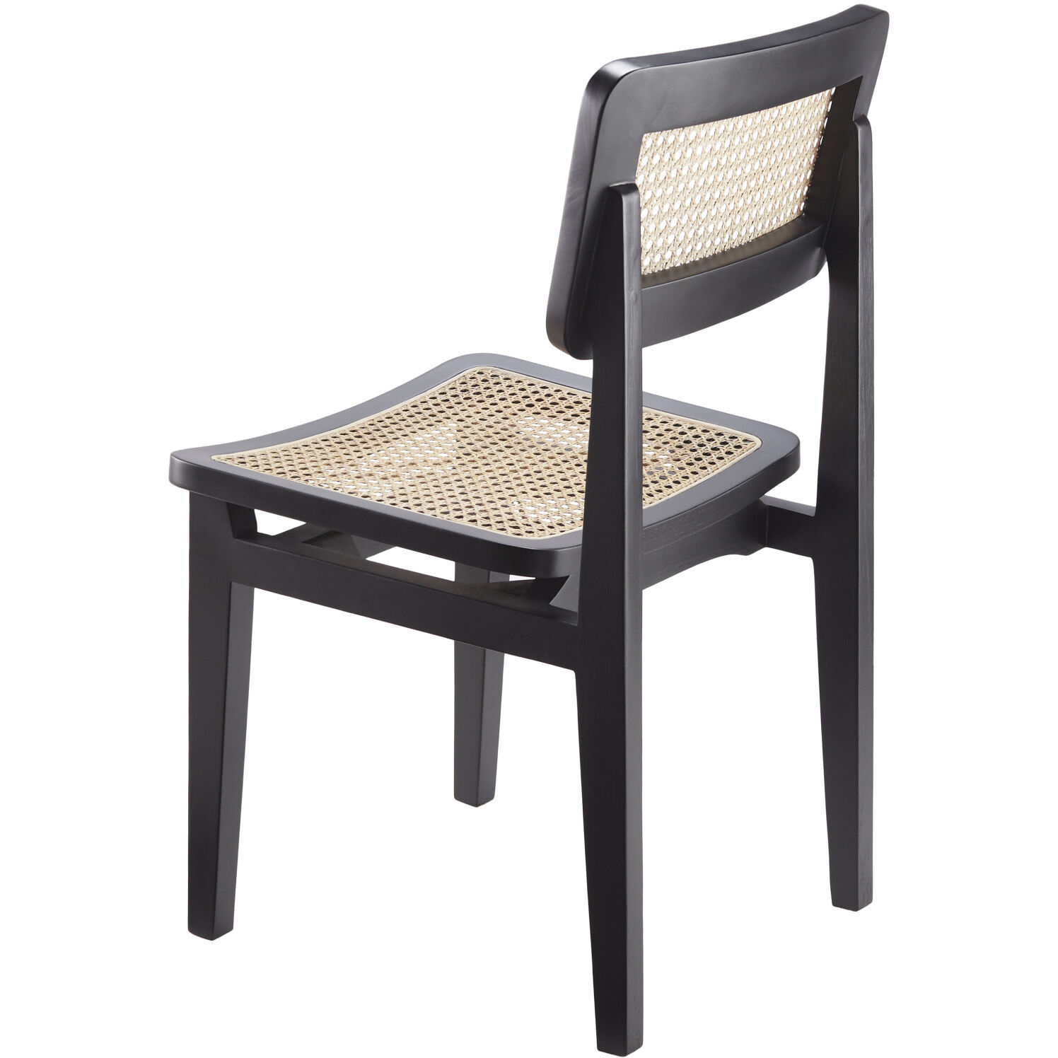 Arxan Top: Wheat; Base: Black Dining Chair