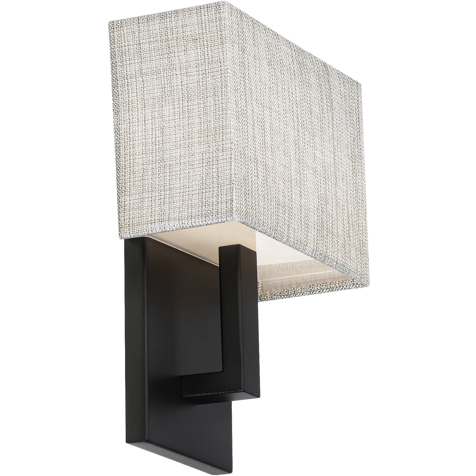 Manhattan Wall Sconce Wall Light in Black, dweLED