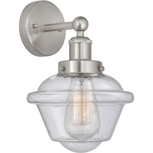 Oxford 1 Light 6.5 inch Brushed Satin Nickel Sconce Wall Light