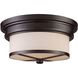 FlushMount 2 Light 13.00 inch Flush Mount